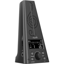 Rechargeable Metro-Tuner Electronic Metronome, Black