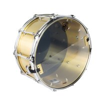 7" x 14" Goliath Bell Brass Snare Drum, Brushed Bell Brass