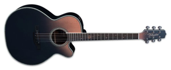 2024 Limited Edition Solar System Acoustic / Electric Guitar With Case, Gloss Penumbra Blue Fade