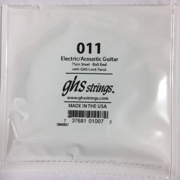 Singles - Plain Steel Strings - 011