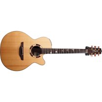 Solid Spruce Top NEX Acoustic / Electric Guitar, Gloss Natural