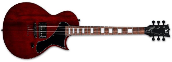 EC-201FT Electric Guitar, See Thru Black Cherry