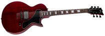 EC-201FT Electric Guitar, See Thru Black Cherry