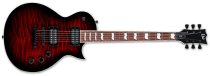 EC-256QM Electric Guitar, See Thru Black Cherry Sunburst