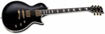 Deluxe 6-String Electric Guitar, Black with fluence pickups