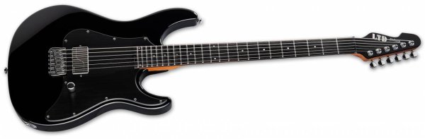 SN-1 HT LTD Deluxe Baritone 6-String Electric Guitar, Black