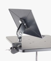 Mini Desk with Angle Mount and Dual Adjust C Clamp Table/Stand Mount