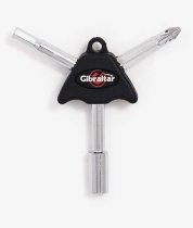 Tri-Key Drum Key Tool