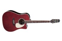 John Jorgenson Signature Acoustic/Electric Guitar With Case, Gloss Wine Red