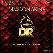 DRAGON SKIN+ Coated Quantum Nickel Electric Guitar Strings, Medium (10-46)