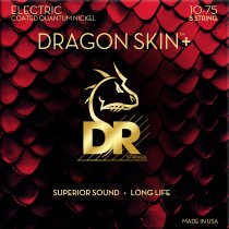 DRAGON SKIN+ Coated Quantum Nickel Electric Guitar 8 Strings, Medium (10-75)