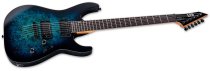 M-200DX Electric Guitar, Blue Burst