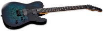 TE-200DX Electric Guitar, Blue Burst