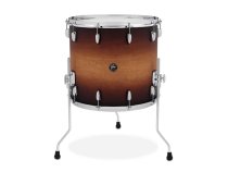 Renown Series 16" x 18" Floor Tom, Satin Tobacco Burst