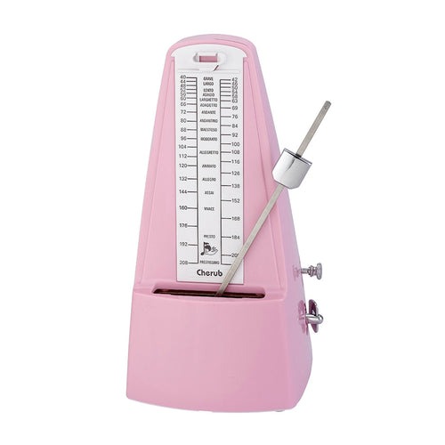 Premium Mechanical Metronome, Pink