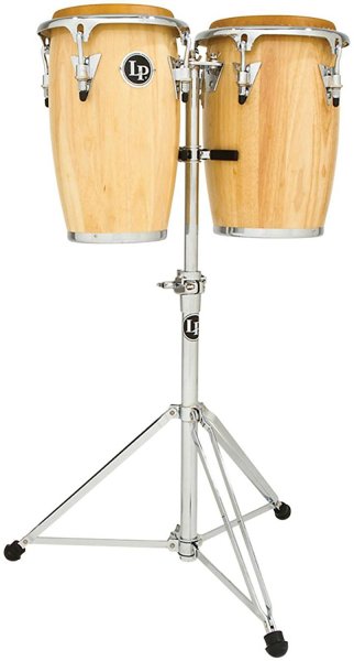 Conga Drum Natural / Chrome