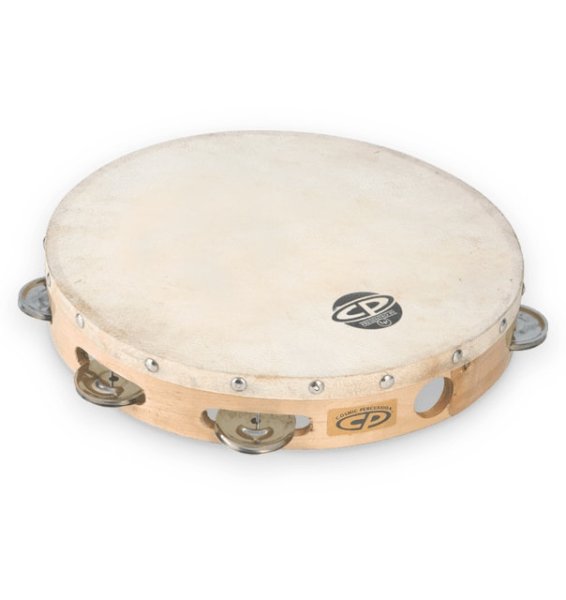 CP by 10" Tambourine with Head Single Row