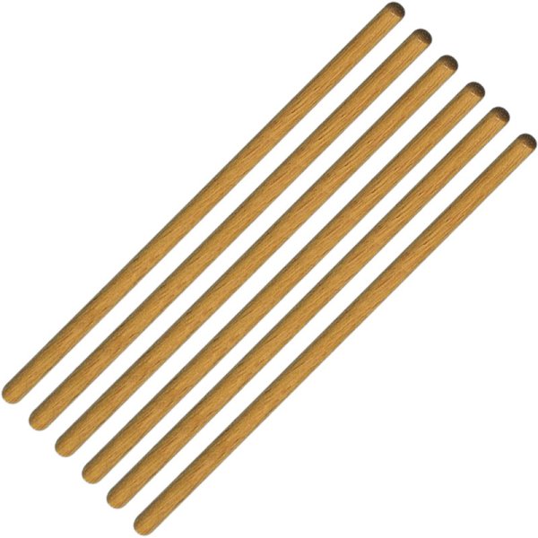 Wood Guiro Scraper - 6 Pack