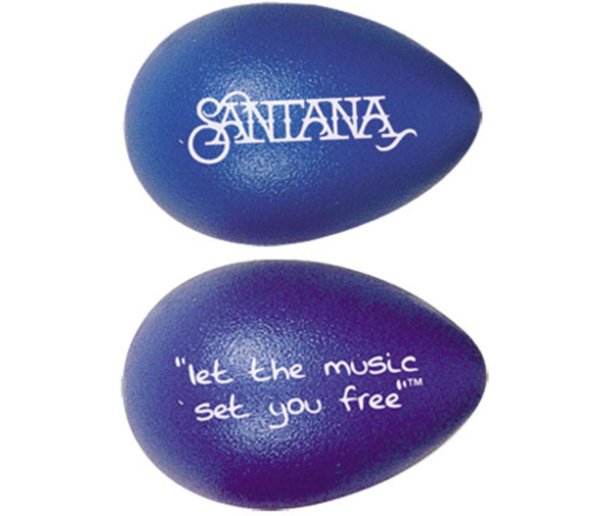 Rhythmix Santana Plastic Egg Shakers 1 Pair, Blueberry -