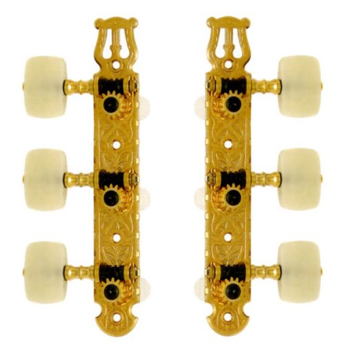 Classic Deluxe Gold Set Electric Guitar Tuners