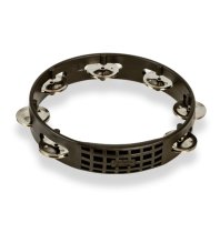 Aspire 8" Tambourine, Black