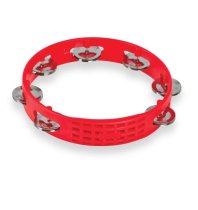 Aspire 8″ Tambourine, Red