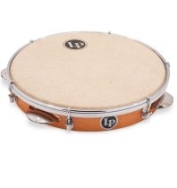 10″ Wood Pandeiro with Natural Head