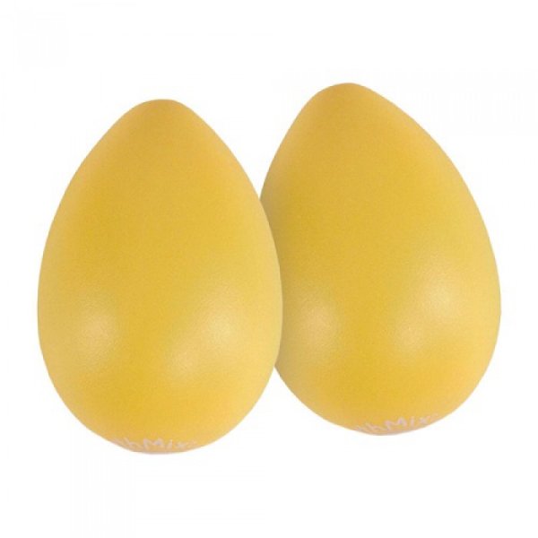 Plastic Egg Shakers Yellow 36 Pc