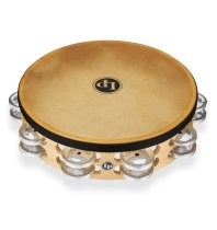 Pro 10″ Double Row Headed Tambourine - Aluminum