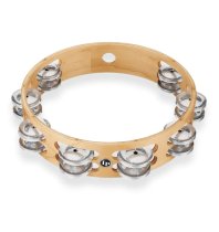 Pro 10″ Double Row Tambourine - Aluminum