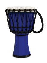 World 7" Rope Circle Djembe, Blue