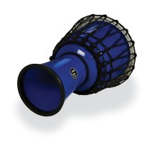 World 7" Rope Circle Djembe, Blue