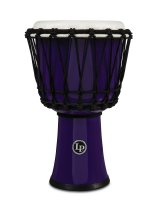 World 7″ Rope Circle Djembe, Purple