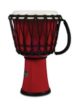 World 7" Rope Circle Djembe, Red