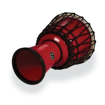 World 7" Rope Circle Djembe, Red