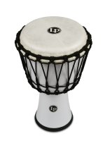 World 7" Rope Circle Djembe, White