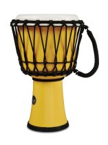 World 7" Rope Circle Djembe, Yellow