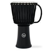 10 Inch Rope Tuned Circle Djembe With Perfect-pitch Head, Black