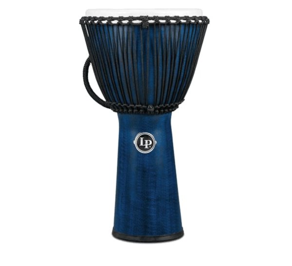 12.5" World Beat FX Rope Tuned Djembe, Blue