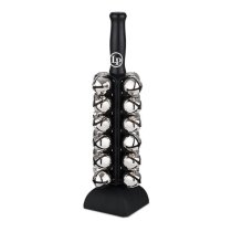 Deluxe Sleigh Bells With Base, Black