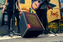 Portable 4-Channel Smart Amp & PA System, Black