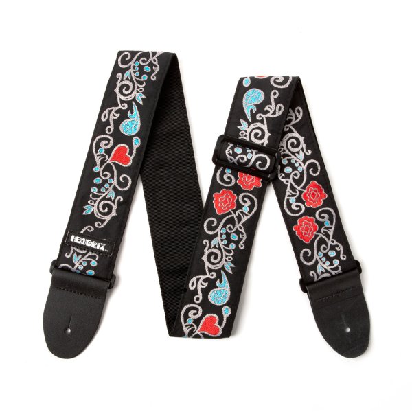 Jimi Hendrix Monterey Inverse Guitar Strap