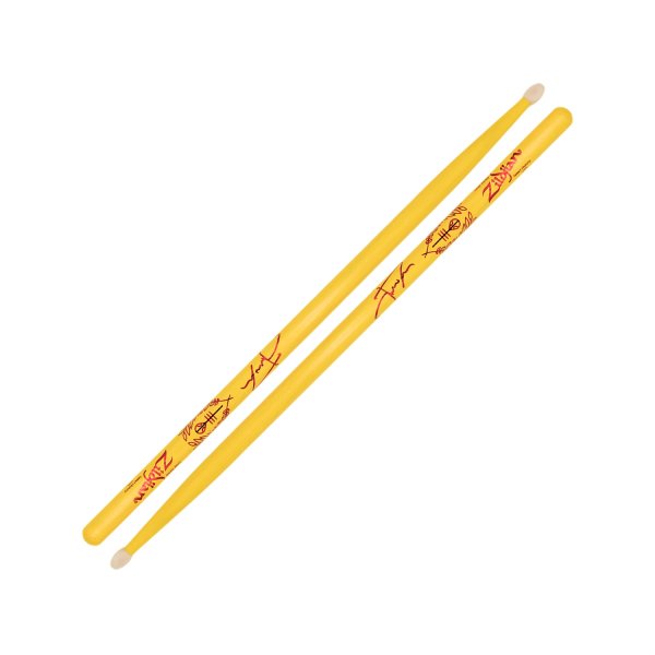 Josh Dun Signature 5A Drumsticks, Clancy Yellow