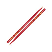 Josh Dun Signature 5A Drumsticks, Clancy Red