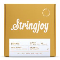 Super Light Gauge (11-52) 80/20 Bronze Acoustic Guitar Strings