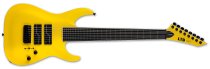 LTD SC-608 Baritone Electric Guitar, Yellow