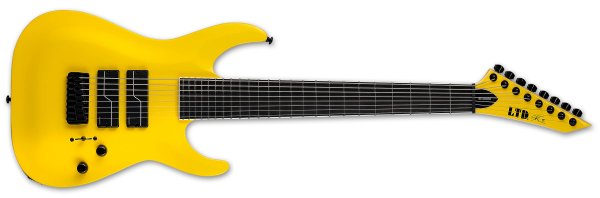 LTD SC-608 Baritone Electric Guitar, Yellow