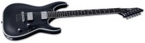 LTD MH-1000NT BB Electric Guitar, Black Satin Bold Binding