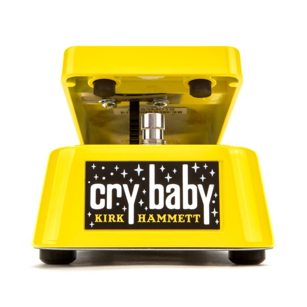 Limited Edition Kirk Hammett Cry Baby Wah Yellow Sparkle Edition Pedal