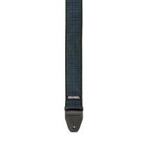 Jacquard Black Watch Plaid Guitar Strap